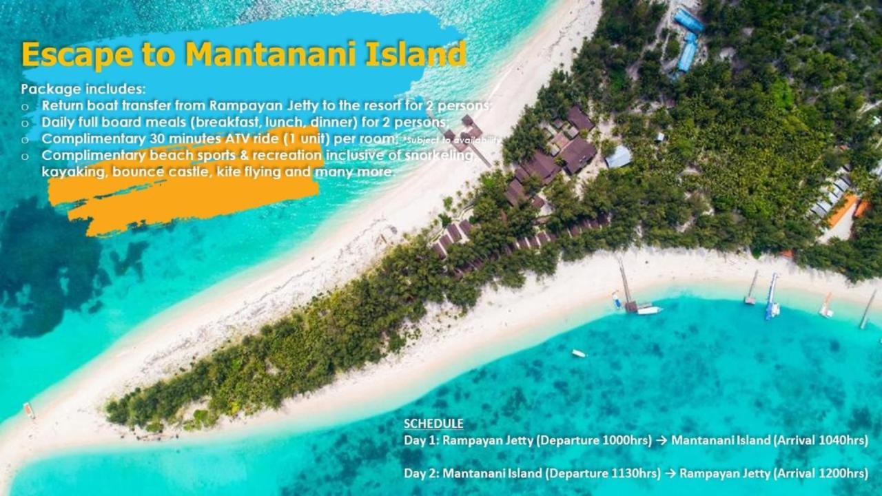 ホテル ステラ アット マンタナニ マンタナニ島 エクステリア 写真